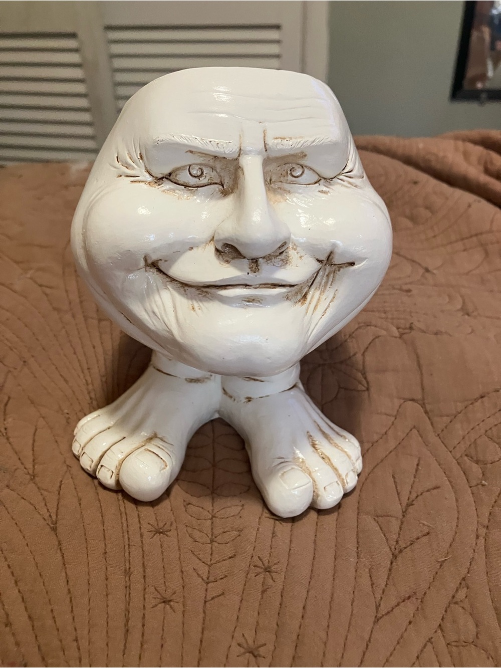 Muggly or Funny Face Planter Pot